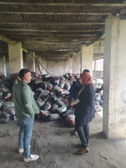 نيابة طوخ تواصل التحقيق في واقعة ضبط 200 طن من “الكربون الأسود” منتهي الصلاحية