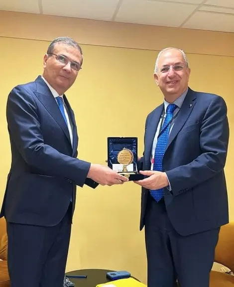 وزير الزراعة المصري يلتقي مفوض الاتحاد الأوروبي للثروة السمكية على هامش المؤتمر الأممي في فرنسا