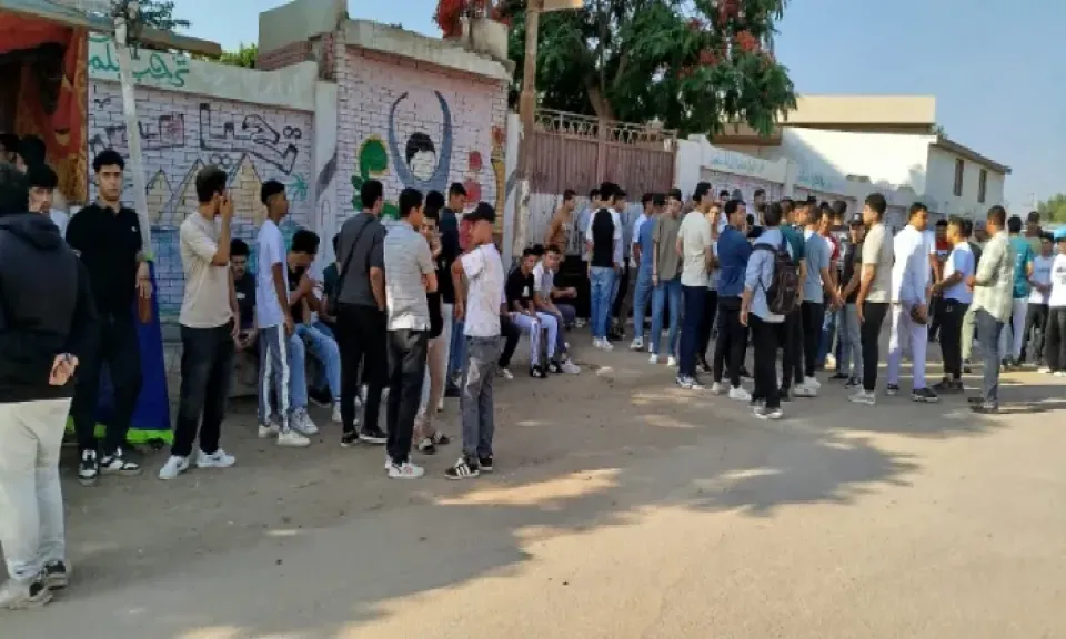 ارتياح بين طلاب الثانوية العامة بالغربية في اول أيام الامتحانات