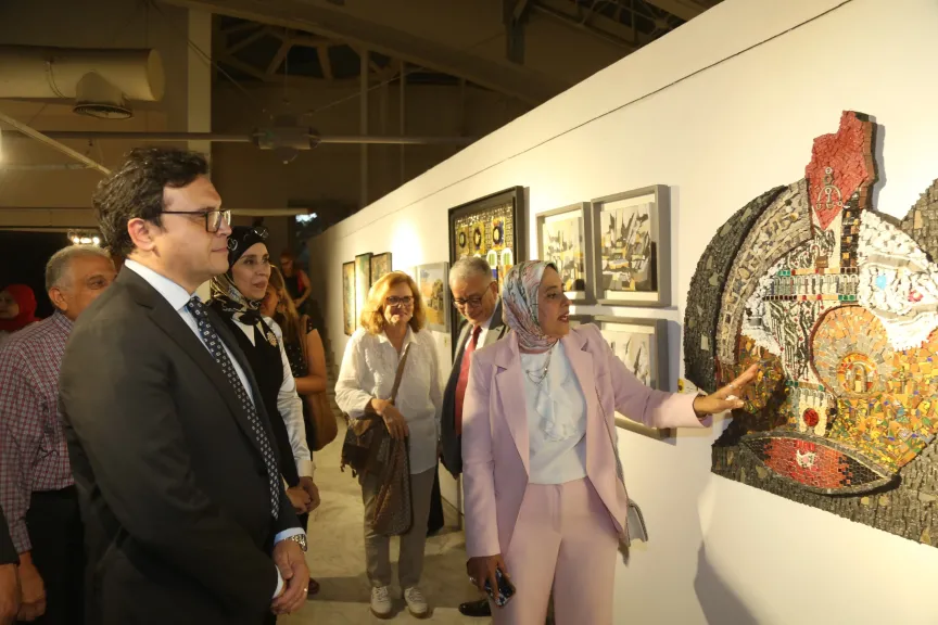 وزير الثقافة يفتتح الدورة 45 للمعرض العام بمشاركة 326 فنانًا ويوجه بتغيير اسمه إلى “معرض مصر”