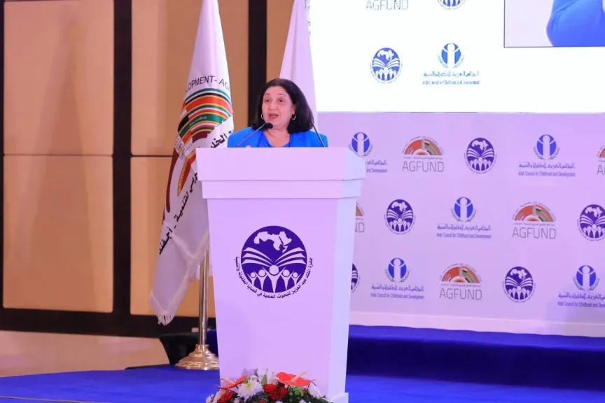 نائبة وزيرة التضامن الاجتماعي تشهد فعالية المجلس العربي للطفولة والتنمية