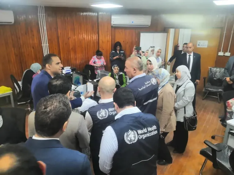 وفود دولية رفيعة المستوى تتفقد منظومة التأمين الصحي الشامل بمدن القناة وتشيد بجودة الخدمات