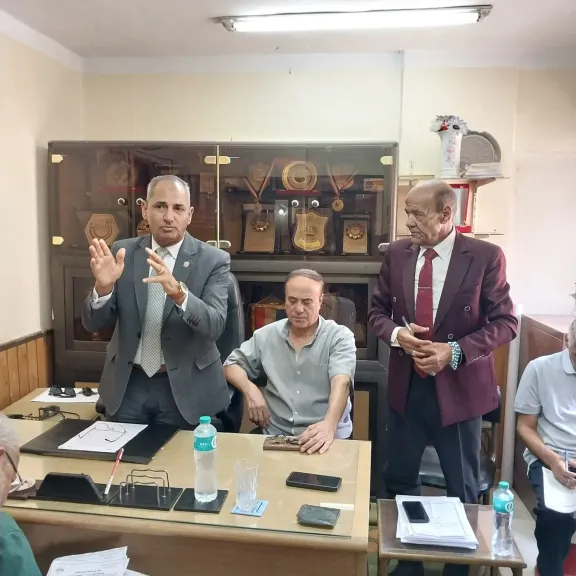 منطقة بني سويف لكرة القدم تستعد للموسم الجديد باجتماع مع الهيئات