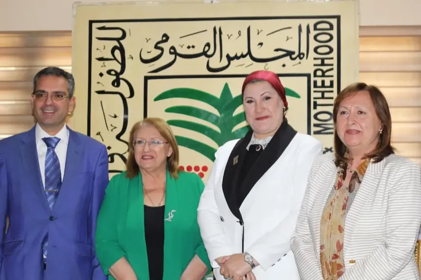 رئيس القومي للطفولة والأمومة تستقبل الرئيس السابق لجمهورية مالطا