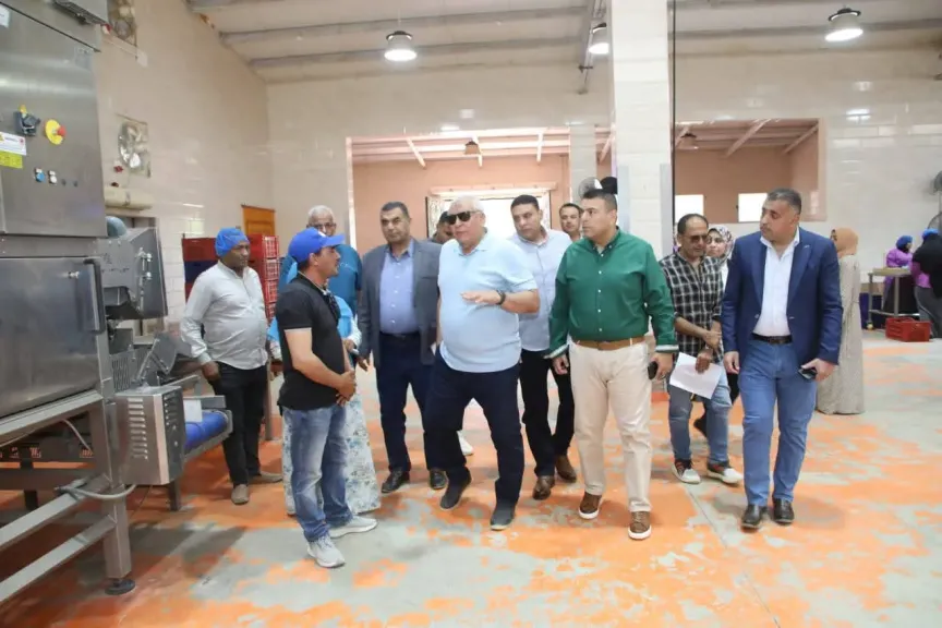 محافظ الوادي الجديد يتابع جاهزية مجمع التمور لاستقبال موسم التمور