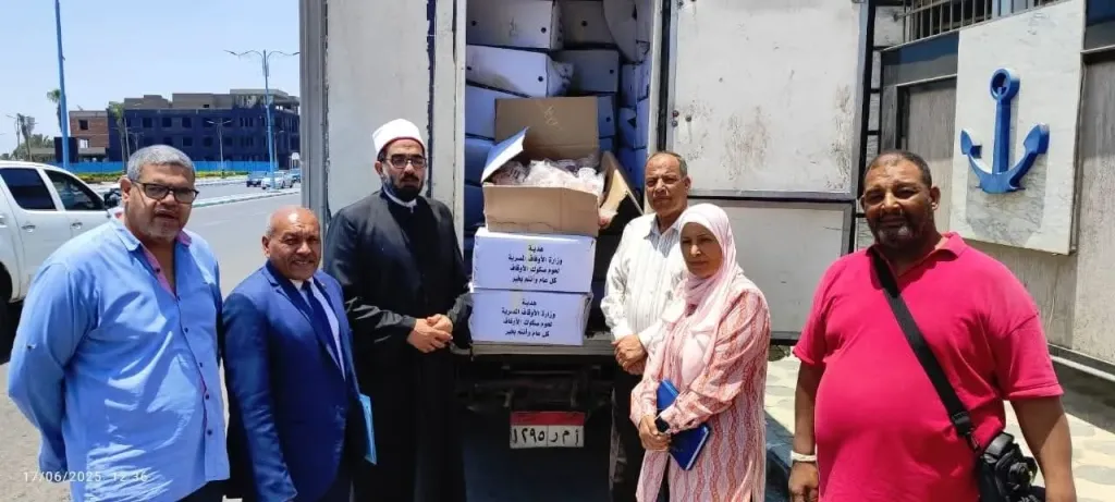 محافظة السويس تتسلّم أُولى دفعات لحوم صكوك الأضاحي لهذا العام