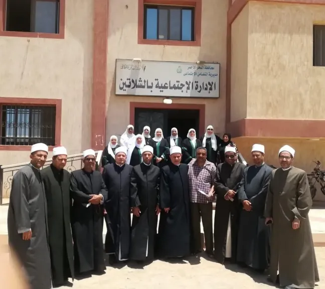 فعاليات اليوم الثاني من القافلة الدعوية الحدودية للأئمة والواعظات – حلايب وشلاتين