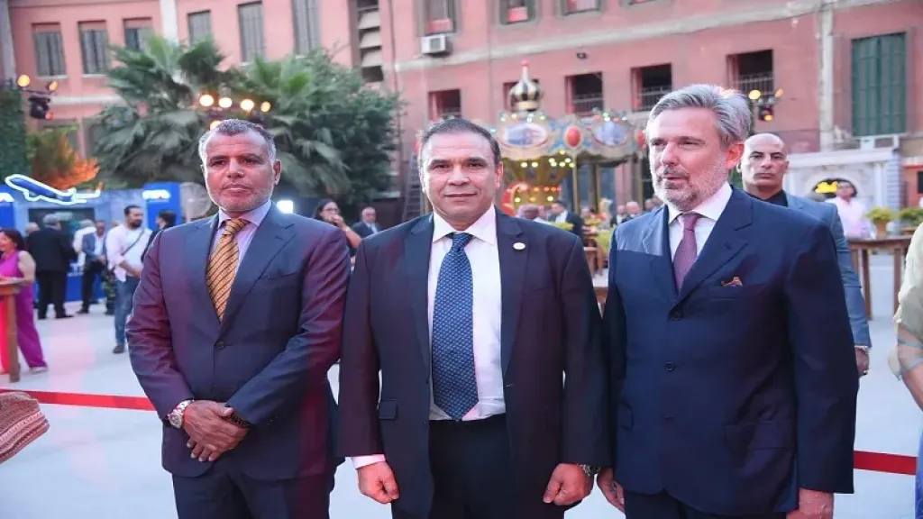 حزب أبناء مصر يشارك في احتفالات السفارة الإيطالية بالعيد الوطني