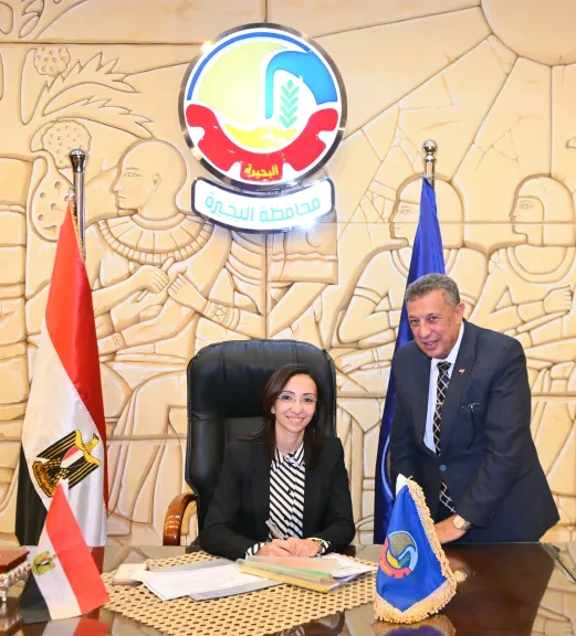 محافظ البحيرة تعتمد نتيجة امتحانات الفصل الدراسي الثاني للشهادة الإعدادية بنسبة نجاح ٧٥.١٦%