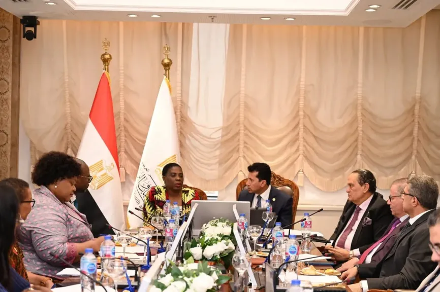 وزير الشباب والرياضة يستقبل وفد الاتحاد الأفريقي ”AU” لبحث آخر الأعمال الخاصة باستضافة مصر لدورة الألعاب الأفريقية 2027