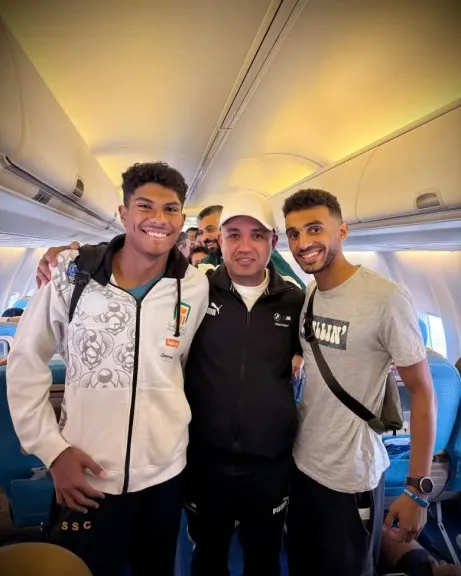 موسى يدعم منتخب مصر ببطولة العالم للخماسي الحديث