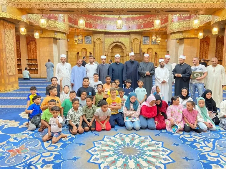 ورشة عمل متميزة للأطفال ضمن فعاليات النشاط الصيفي بمسجد الصحابة بشرم الشيخ
