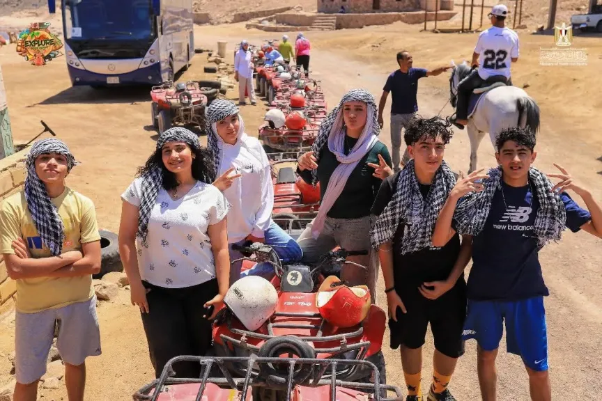 وزارة الشباب تُطلق فعاليات الموسم السابع من المبادرة القومية ”اكتشف مصر – Explore Your Egypt” بمدينة دهب