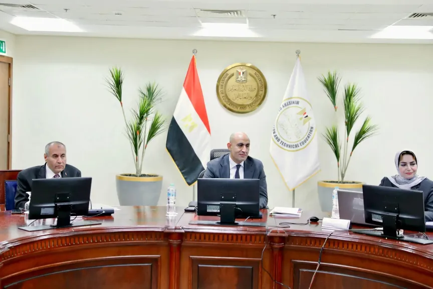 وزير التربية والتعليم يترأس اجتماع مجلس إدارة المركز القومي للبحوث التربوية والتنمية