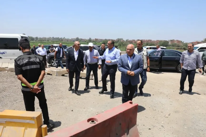 وزير الصناعة والنقل في جولة تفقدية موسعة لمتابعة أعمال صيانة المرحلة الأولى من مشروع تطوير الطريق الدائري الإقليمي