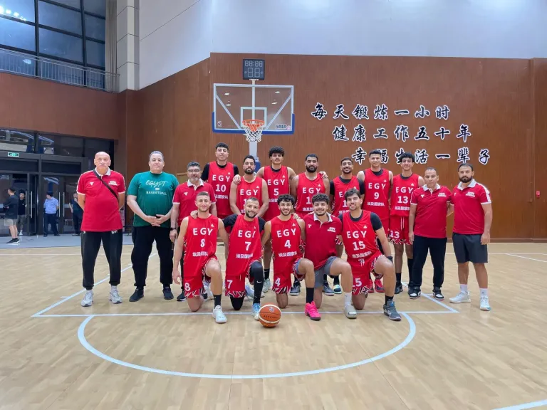 منتخب مصر الأولمبي يفوز على نجوم تشوجي في البطولة الدولية للسلة