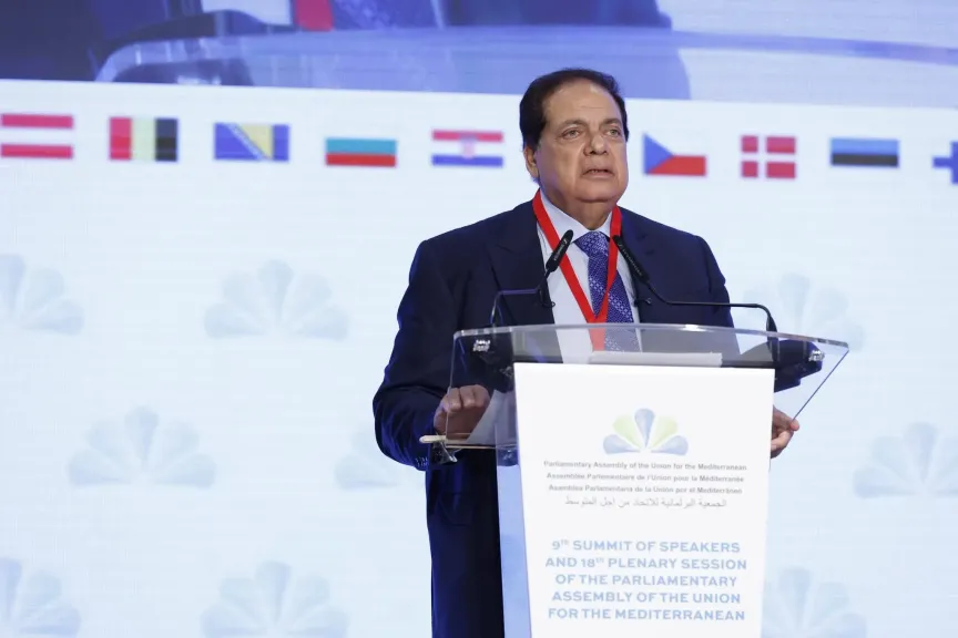 التحالف الوطني يهنئ النائب محمد أبو العينين لتسلمه رئاسة الجمعية البرلمانية للاتحاد من أجل المتوسط