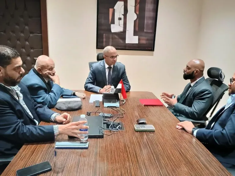 نائب وزير الإسكان يناقش مع مسئولي أحد التحالفات العالمية للتصنيع المحلي للمهمات الكهروميكانيكية بمشروعات مياه الشرب والصرف الصحي