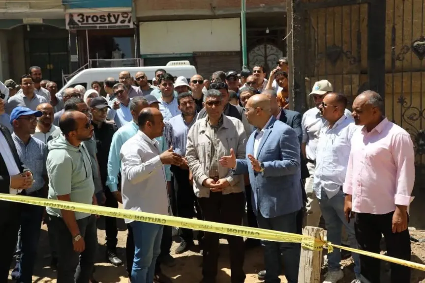 النجار: تعزيز كفاءة شبكات المياه وتوسعة محطات الصرف لخدمة قرى منشأة القناطر