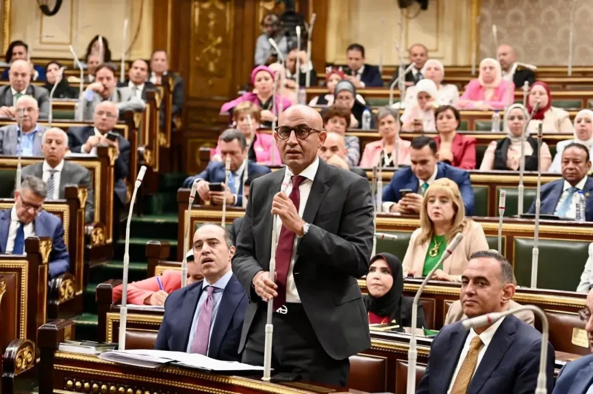 الوزير محمد عبد اللطيف يلقي كلمة تاريخية أمام الجلسة العامة لمجلس النواب خلال مناقشة مواد مشروع تعديل قانون التعليم