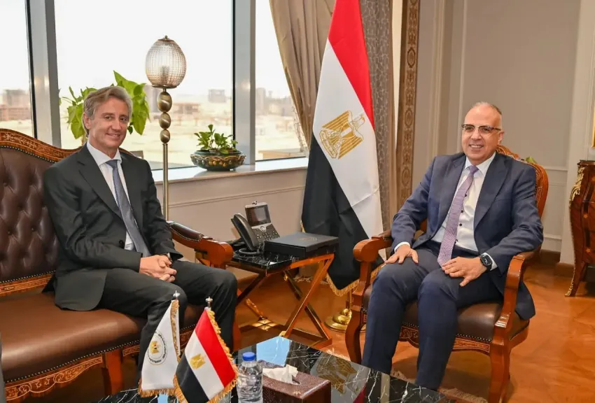 وزير الري يلتقي الممثل المقيم لبرنامج الأمم المتحدة الإنمائي في مصر