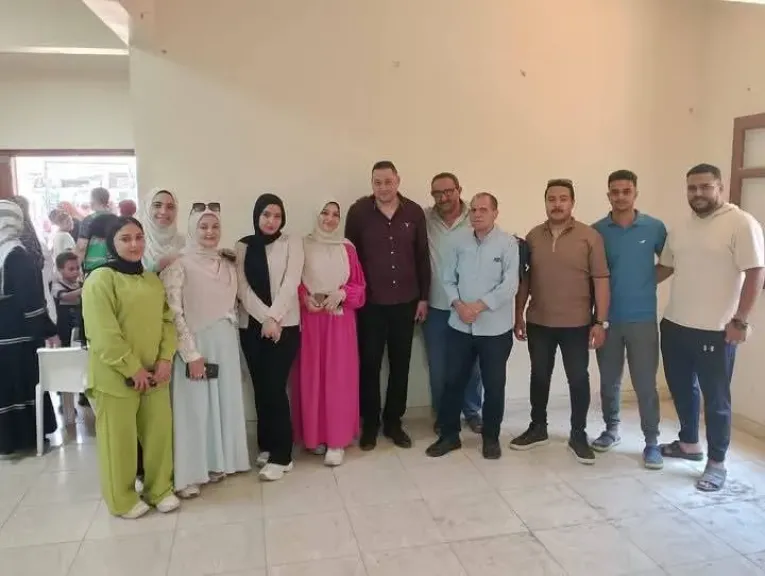 برعاية وزير الشباب والرياضة..  اتحاد شباب كفر الشيخ ينظم قافلة طبية موسعة تخدم 2750 مواطنًا بقريتي ”منية المرشد، وبني بكار” ضمن مبادرة ”صحتك تهمنا”