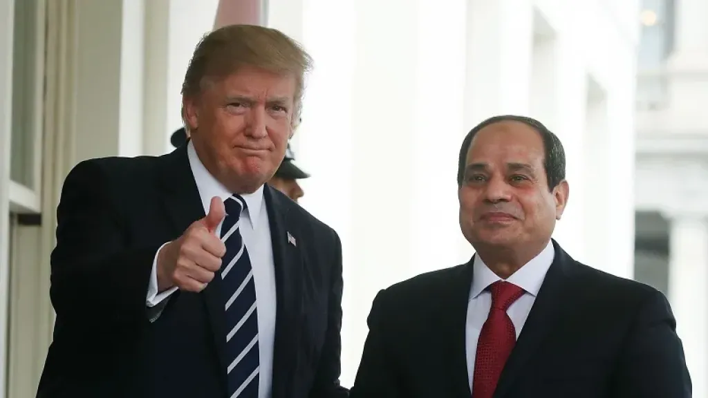الرئيس السيسي - الرئيس الأمريكي