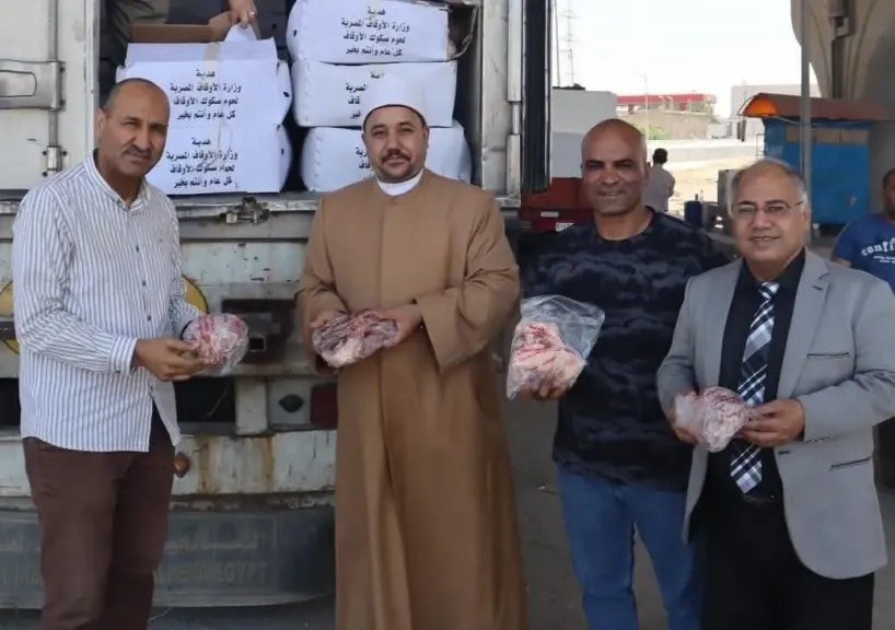 محافظة بني سويف تتسلّم دفعة من لحوم صكوك الأضاحي لدعم الأسر الأولى بالرعاية