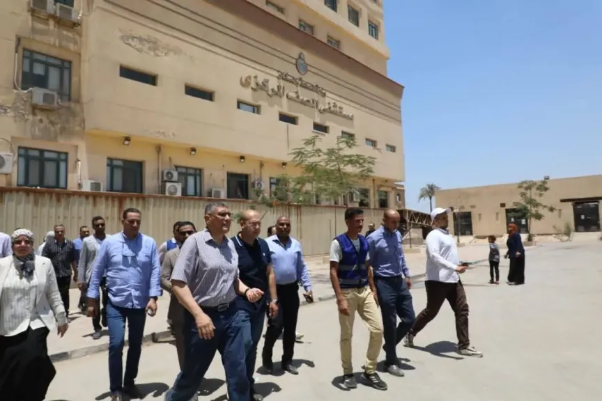 المحافظ: تطوير شامل لمستشفى حميات الصف بالتعاون مع المجتمع المدني