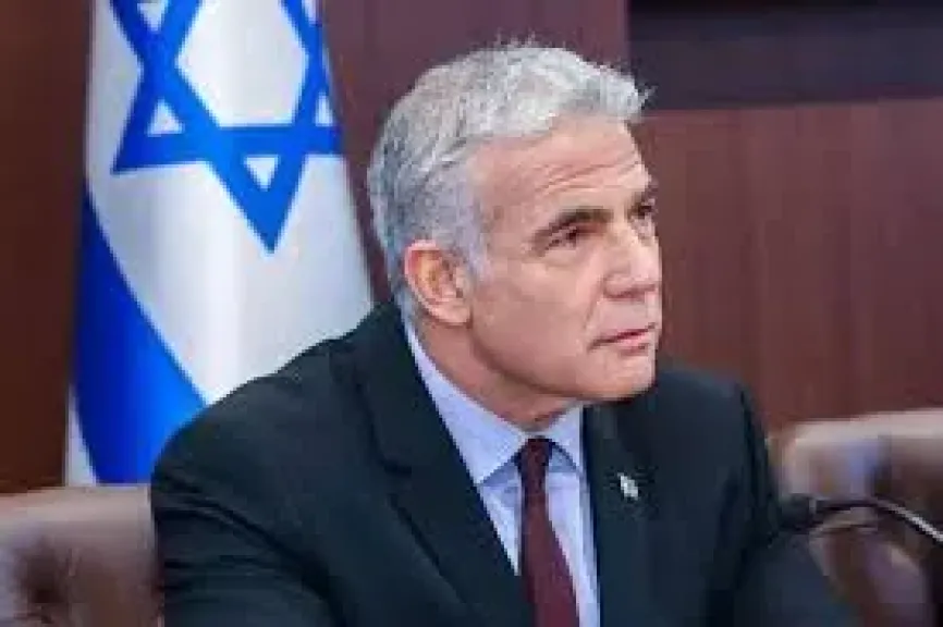 لابيد: من اليوم الحكومة في إسرائيل أقلية لا تمتلك صلاحيات وهي حكومة غير شرعية
