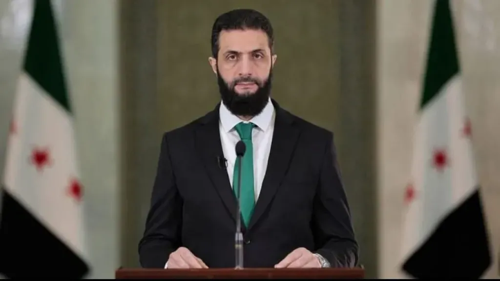 الرئيس السوري - أحمد الشرع