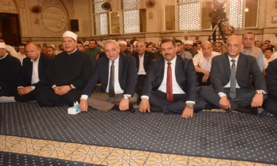 محافظ الغربية يفتتح مسجد آل الجابر