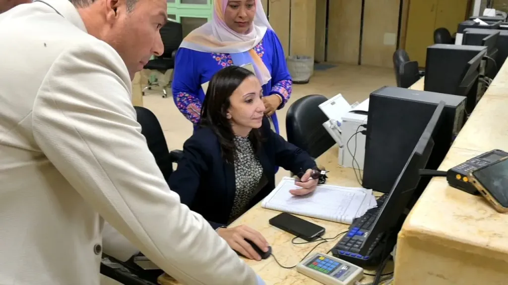جانب من المتابعة 