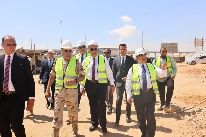 وزير العدل يتفقد مشروع مدينة العدالة بالعاصمة الإدارية الجديدة