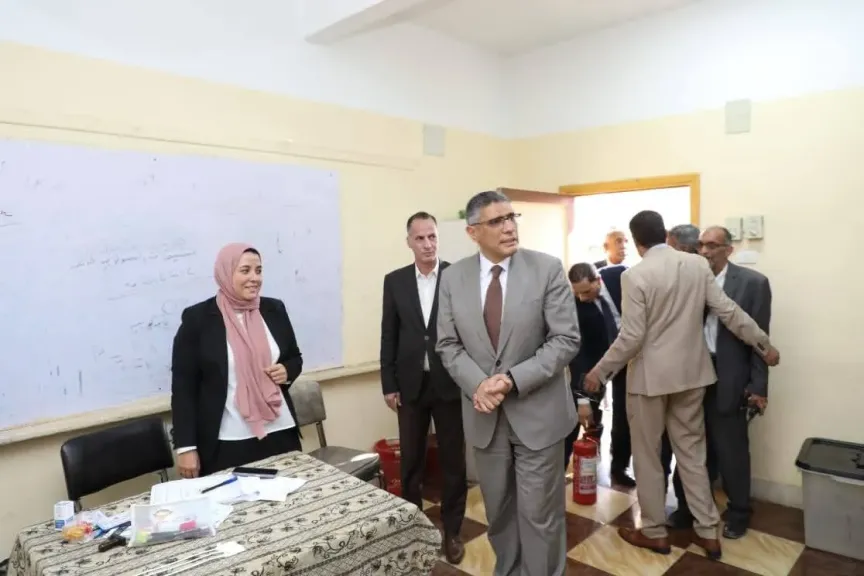 النجار يتابع سير العملية الانتخابية ميدانيًا بأحياء الدقي وجنوب الجيزة