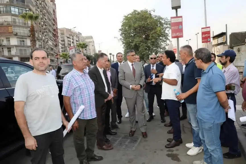 ”النجار” يتفقد موقع أعمال مشروع دعم محطة مياه جزيرة الدهب بمصادر تغذية كهربائية إضافية