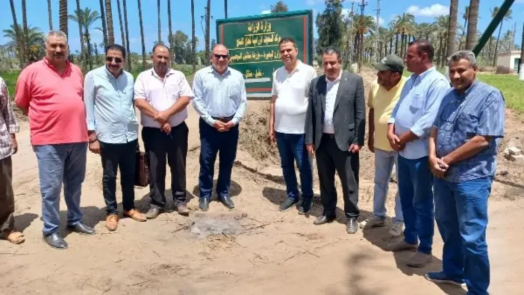 رئيس مركز البحوث الزراعية يتفقد مزارع رشيد ومصنع تكنولوجيا الأخشاب بإدكو لبحث الاستفادة من قش الأرز