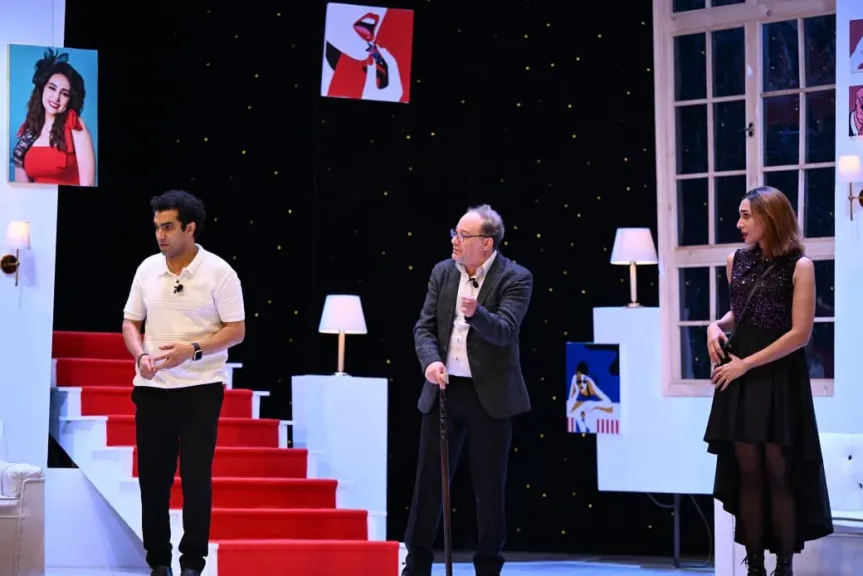 انطلاق العرض المسرحي ”حب من طرف حامد” على مسرح السامر