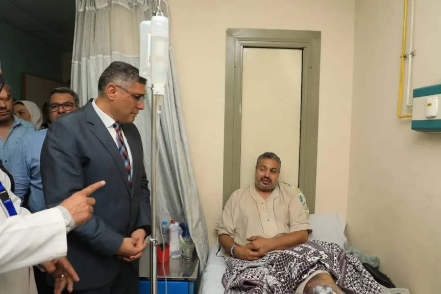 جانب من الزيارة 