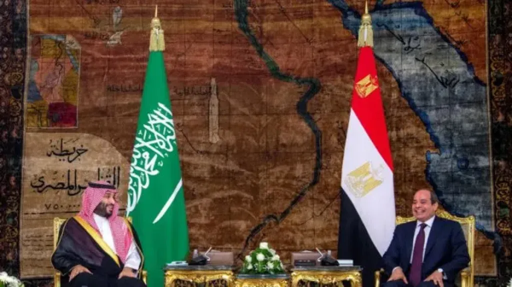 الرئيس السيسي - ولي عهد السعودية 