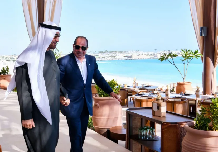 الرئيس السيسي - محمد بن زايد