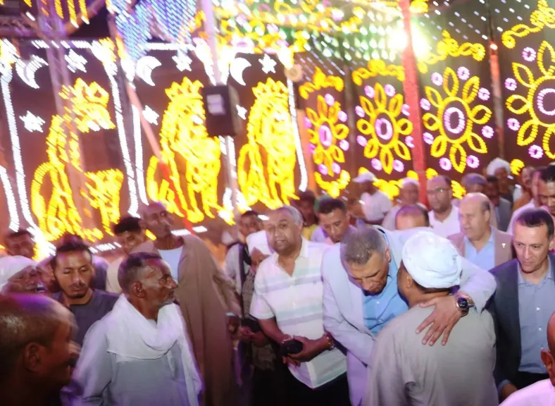 جانب من احتفالات المولد النبوى بأسوان ،الطرق الصوفية