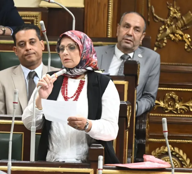 النائبة نجلاء العسيلي، عضو مجلس النواب