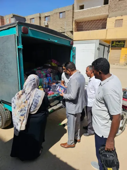 جانب من معرض اهلا المدارس بالأقصر 