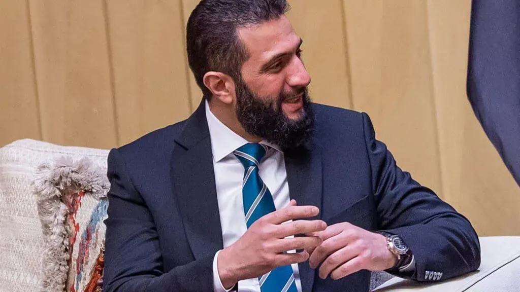 الرئيس السوري - أحمد الشرع 