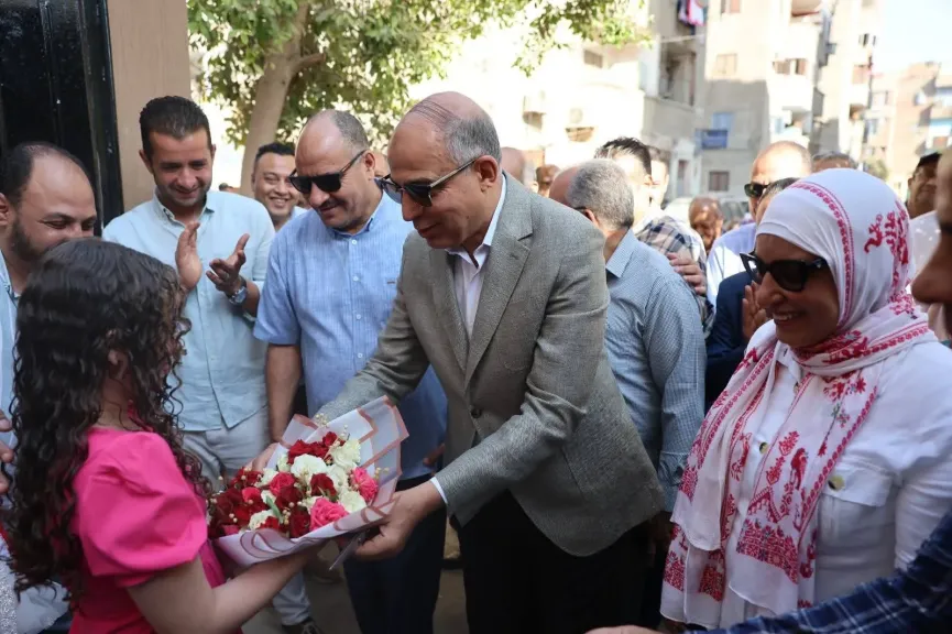  محافظ المنيا يفتتح مدرسة الناصرية 