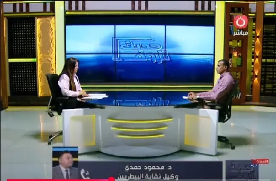 الدكتور محمود حمدي، وكيل نقابة الأطباء البيطريين