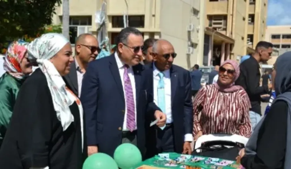   رئيس جامعة الإسكندرية يتابع انتظام الدراسة