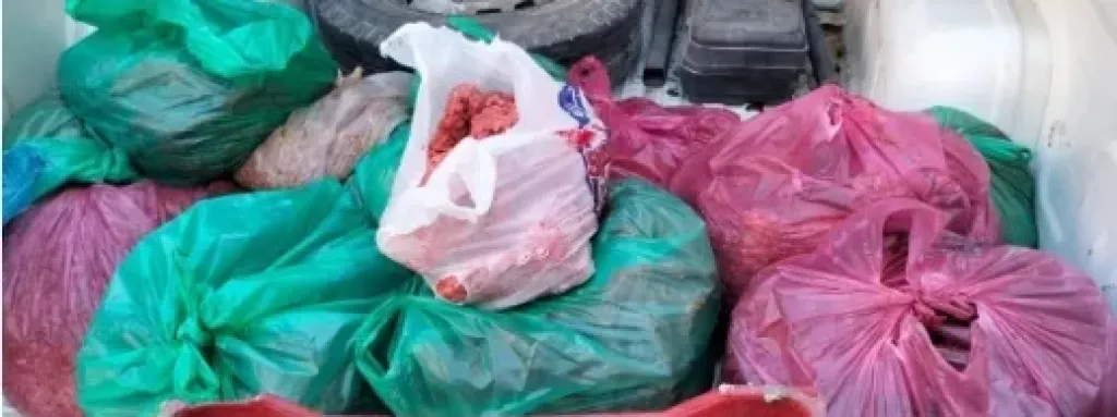   ضبط ثلاجة لحوم مغشوشة 
