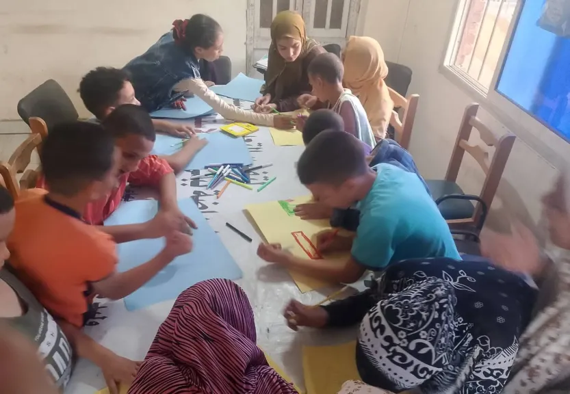 أثناء المسابقة 